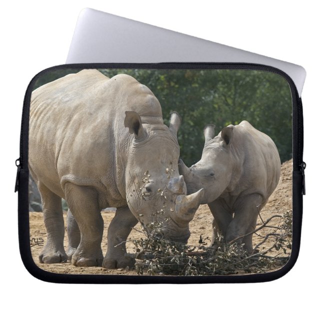 Capa Para Notebook Almoço com a bolsa de laptop da mãe (Frente)