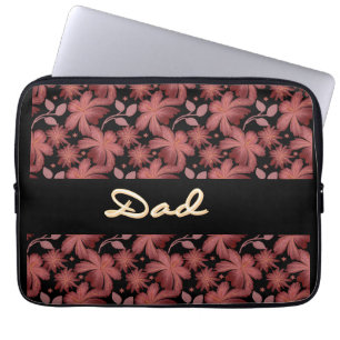 Capa Para Notebook Almofada de Arremesso de Padrão Floral Sem Costura