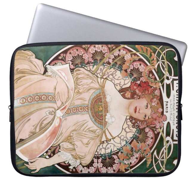 Capa Para Notebook Alphonse Mucha's F. Champenois Imprimeur-Editeur (Frente)