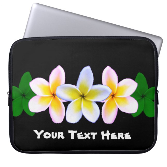 Capa Para Notebook Alterar a Plumeria de Cores (Frente)