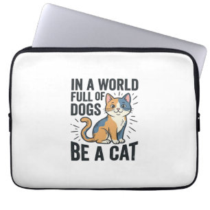 Capa Para Notebook Amante de Gatos Antigos Seja um Gato Design Gráfic