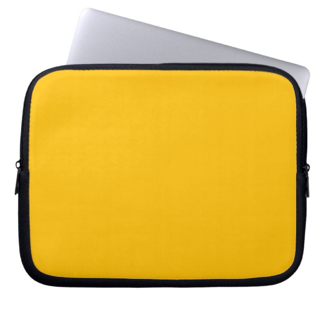 Capa Para Notebook Âmbar (cor sólida) (Frente)