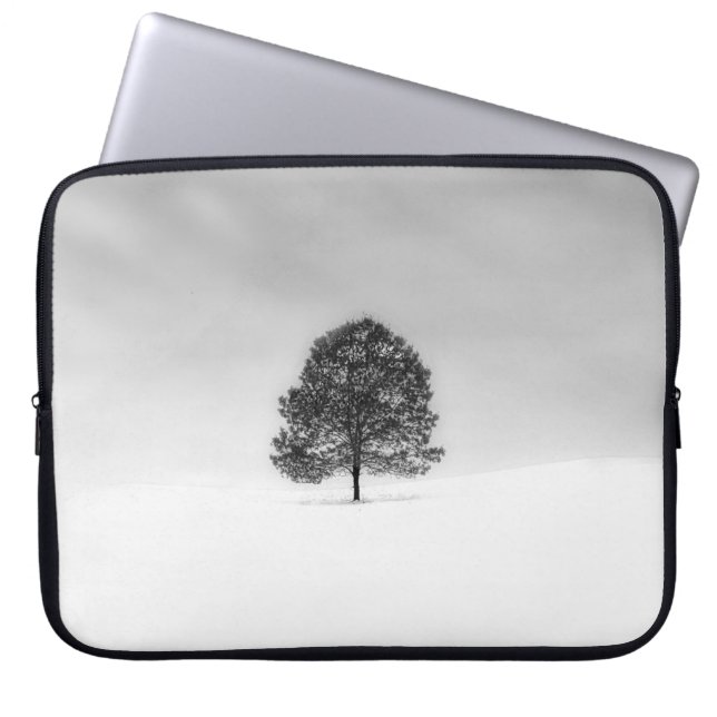 CAPA PARA NOTEBOOK AME A SIMPLICIDADE DA FOTOGRAFIA DO INVERNO. (Frente)