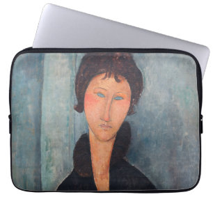 Capa Para Notebook Amedeo Modigliani - Mulher com Olhos Azuis