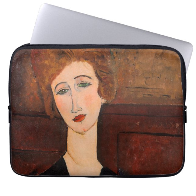 Capa Para Notebook Amedeo Modigliani - Retrato de uma Mulher (Frente)