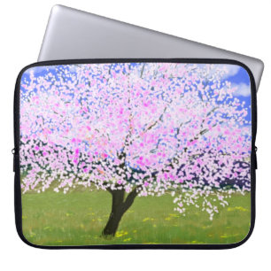 Capa Para Notebook Amêndoa em Bloom