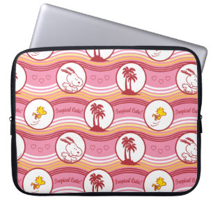 Capa Para Notebook Amendoins   Circuito Tropical de Snoopy & Woodstoc