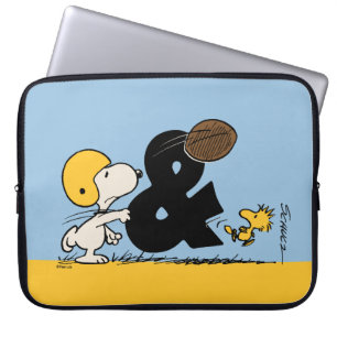 Capa Para Notebook Amendoins Futebol Snoopy & Woodstock