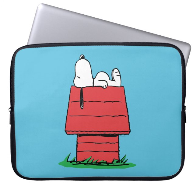 Capa Para Notebook Amendoins | Nápoles Snoopy (Frente)