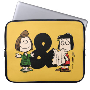 Capa Para Notebook Amendoins Peppermint Patty & Marcie