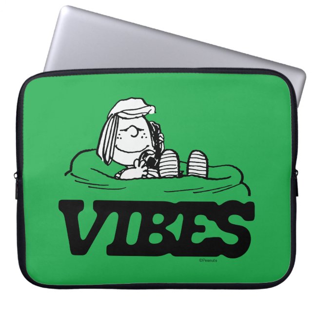 Capa Para Notebook Amendoins | Peppermintas Vibes (Frente)