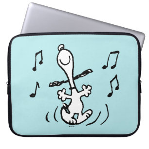 Capa Para Notebook Amendoins Snoopy Dancing