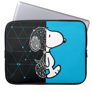 Capa Para Notebook Amendoins Snoopy Design geométrico