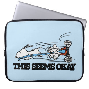 Capa Para Notebook Amendoins   Snoopy & Linus