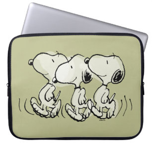 Capa Para Notebook Amendoins Snoopy Walking Alto