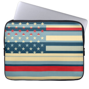 Capa Para Notebook American Flag Pop Art 5°