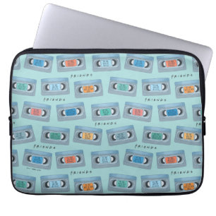Capa Para Notebook AMIGOS™ O Padrão De Fita De Vídeo