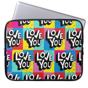 Capa Para Notebook Amo-te: Namorados de Mão