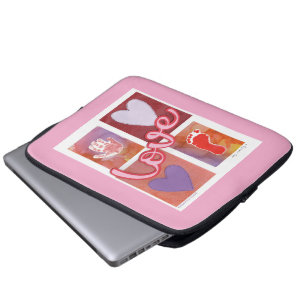 Capa Para Notebook Amor a Bebê - Arte infantil para COC
