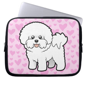 Capa Para Notebook Amor de Bichon Frise