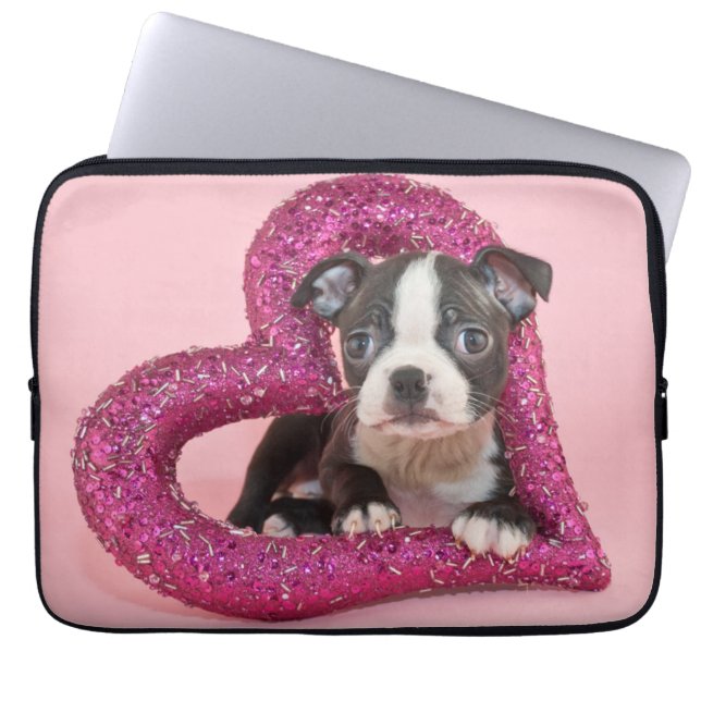 Capa Para Notebook Amor de filhote de cachorro das imagens | de Getty (Frente)