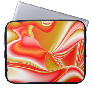 Capa Para Notebook Amor e Abstrato 3D Rainbowart Dourado
