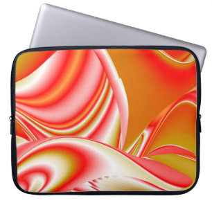 Capa Para Notebook Amor e Abstrato 3D Rainbowart Dourado