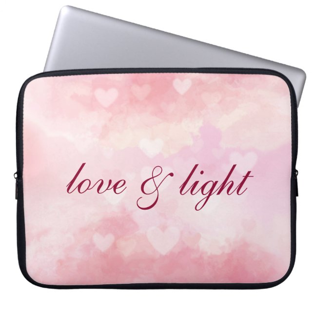 Capa Para Notebook Amor e Luz (Frente)