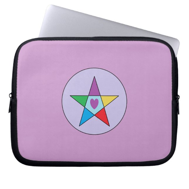 Capa Para Notebook Amor Elementar (Frente)