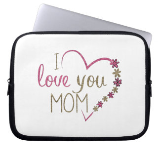 Capa Para Notebook Amor Mãe Dia de as mães Heart
