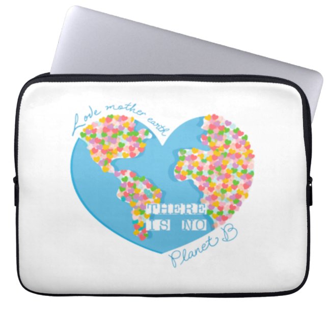 Capa Para Notebook Amor Mãe Terra Não Há Planeta B (Frente)