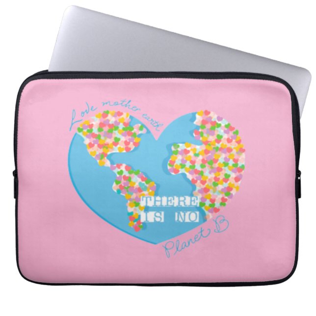 Capa Para Notebook Amor Mãe Terra Não Há Planeta B (Frente)