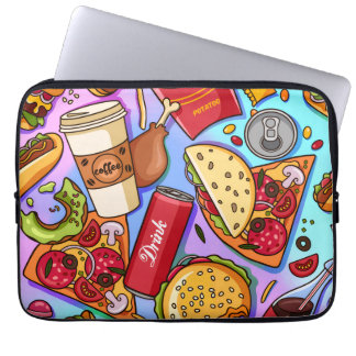 Capa Para Notebook Amor pela Comida