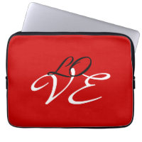 Amor Vermelho Branco Preto Cor Caligrafia Script