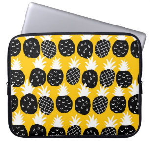 Capa Para Notebook Ananás preto