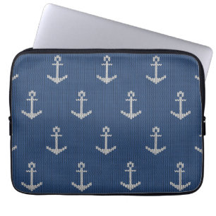 Capa Para Notebook Âncora de mar da malha