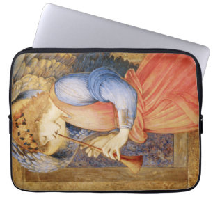 Capa Para Notebook Angel Playing a Flageolet (por Edward Burne-Jones)
