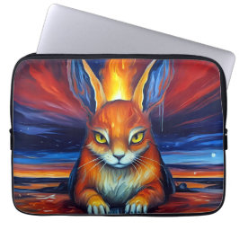 Capa Para Notebook Angry Bunny
