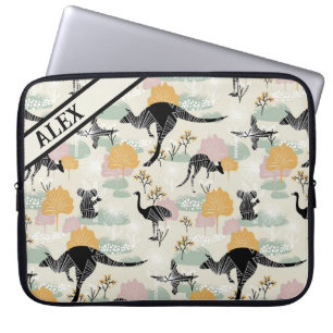 Capa Para Notebook Animais Australianos Bolsa de Eletrônicos