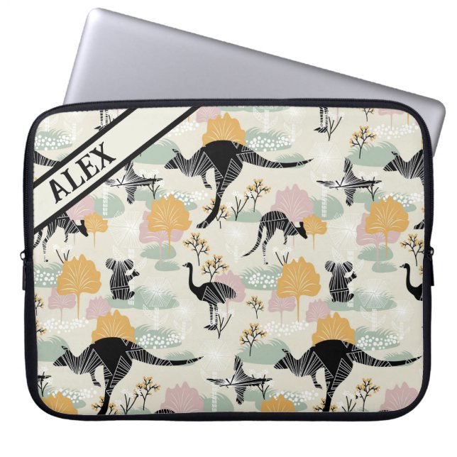 Capa Para Notebook Animais Australianos Bolsa de Eletrônicos (Frente)