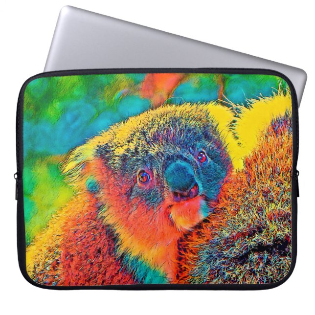 Capa Para Notebook AnimalColor_Koala_001 (Frente)