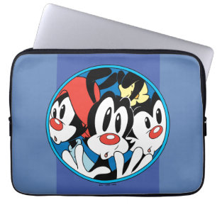 Capa Para Notebook Animaniacs   Gráfico do círculo dos irmãos Warner