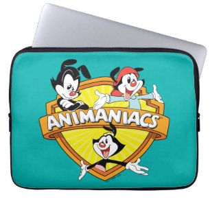 Capa Para Notebook Animaniacs Warner Brothers & Sister WB Shield