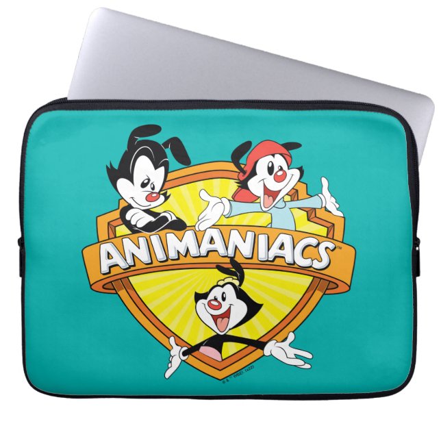 Capa Para Notebook Animaniacs | Warner Brothers & Sister WB Shield (Frente)