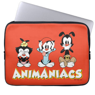 Capa Para Notebook Animaniacs Warner Siblings "No Mau" Graphic