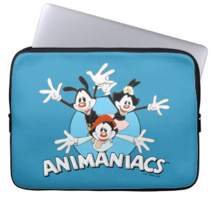 Capa Para Notebook Animaniacs Warner Siblings Wide Arms Graphic