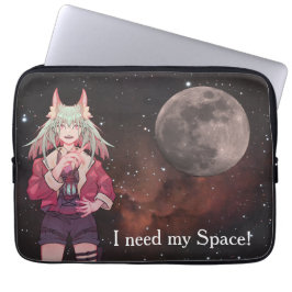 Capa Para Notebook Anime, full moon, Nebula
