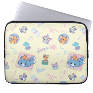 Capa Para Notebook Anime Tom, Jerry e Tuffy Playtime Standard
