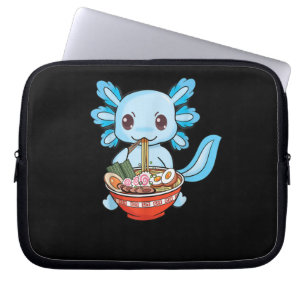 Capa Para Notebook Animes de Noodles do Ramen Axolotl Cute