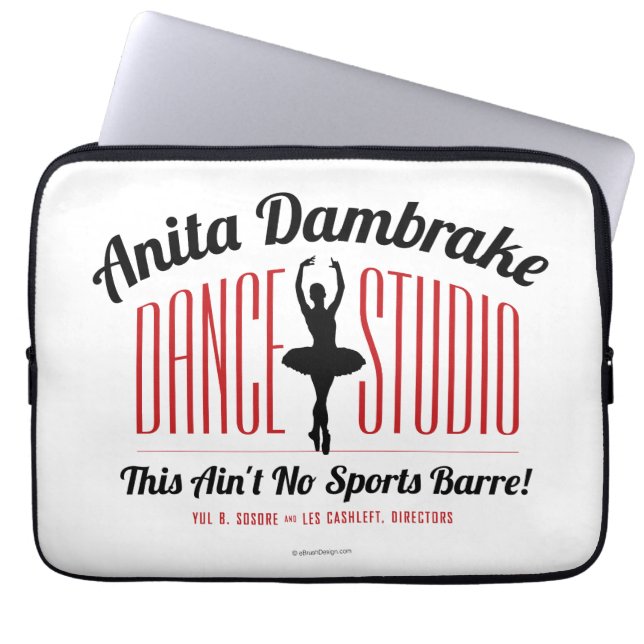 Capa Para Notebook Anita Dambrake Dance Studio (Frente)